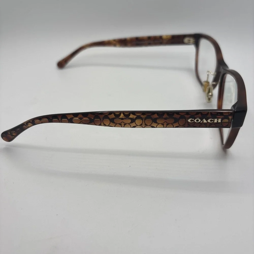 COACH HC6208F 5741 Caramel Tortoise Eyeglasses Frame 55-18-140mm #255